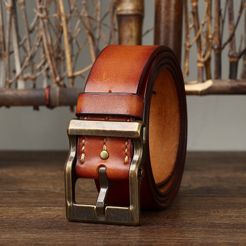 Pure Cowhide Genuine Leather Belt