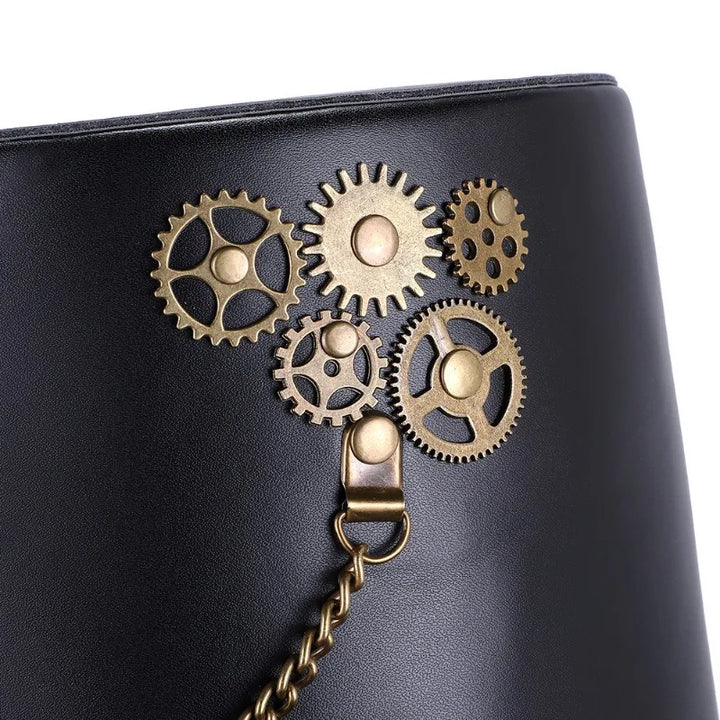 Victorian Steampunk Goggles Hat