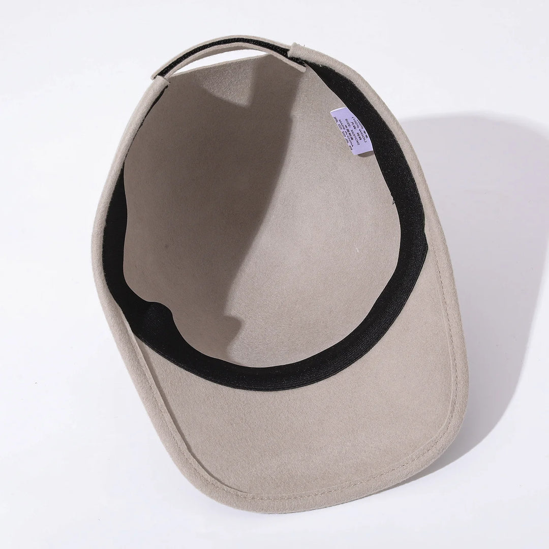 High-Quality Wool Casquette Cap