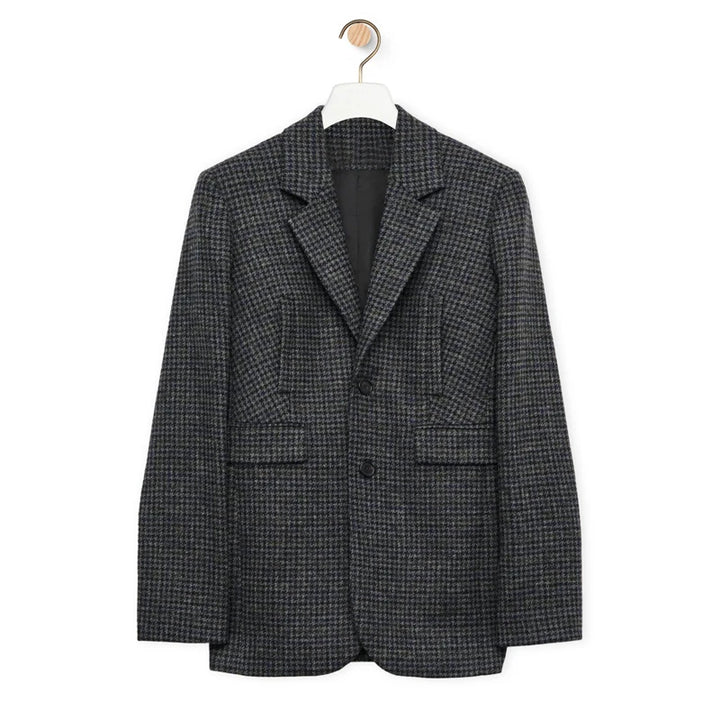 British Style Classic Small Plaid Coat