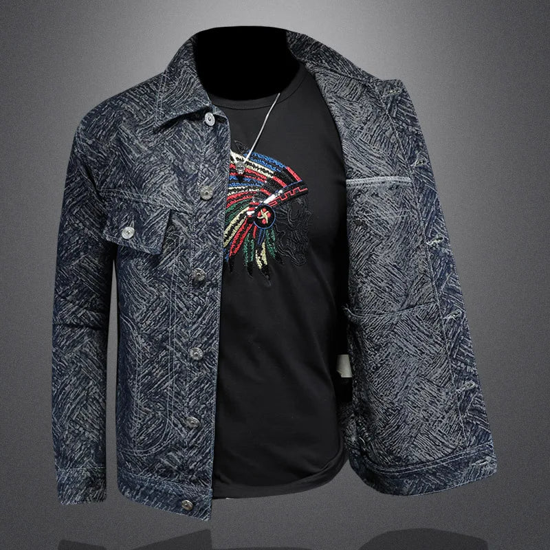 Casual Denim Streetwear Jacket