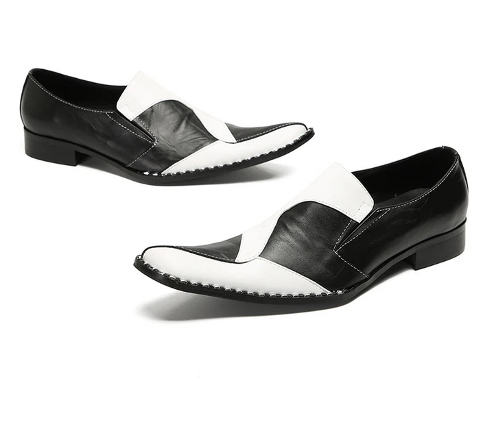 Stunning Slip-On Oxford Leather Shoes