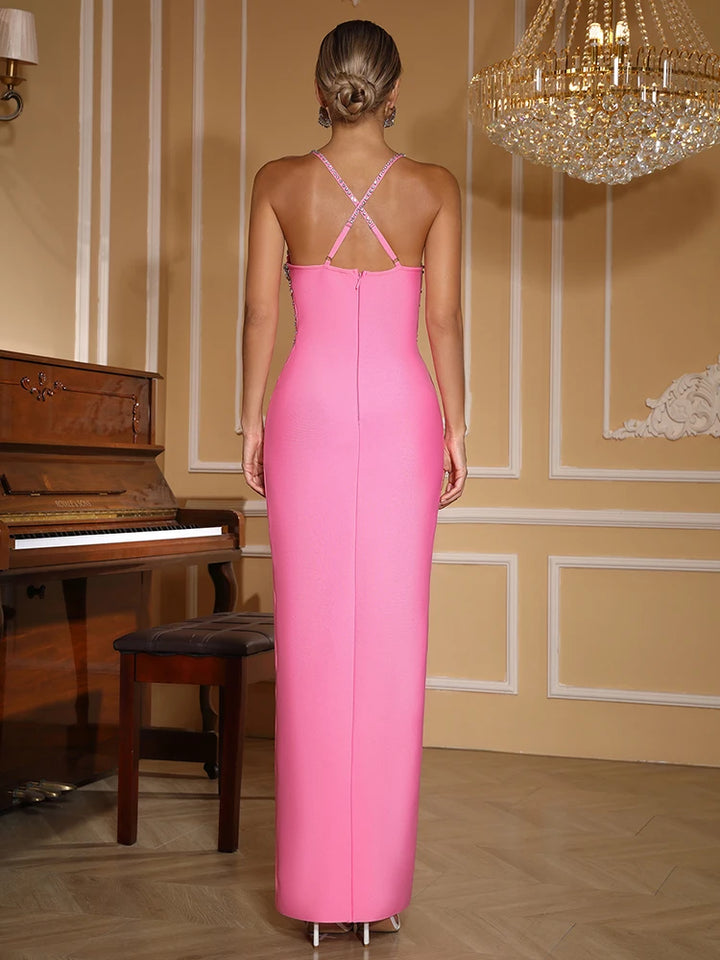 Shiny Diamond Bodycon Dress