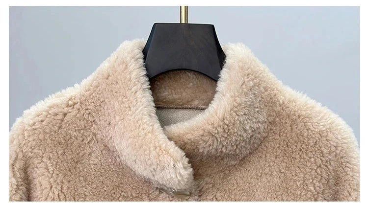 Sweet Sheep Shearling Warm Coat