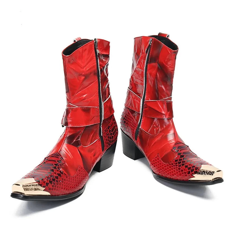 Red Effect Men's Chelsea Boots
