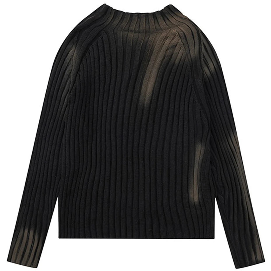 Modern Tie-Dye Women's Pullover Sweater