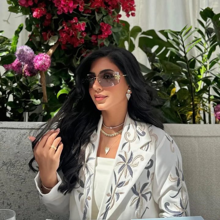 Luxurious Front Open Kaftan Dress