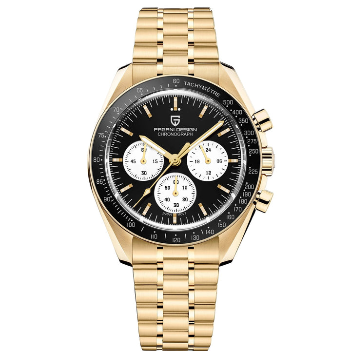 Refined Moon Panda Chronograph Watch