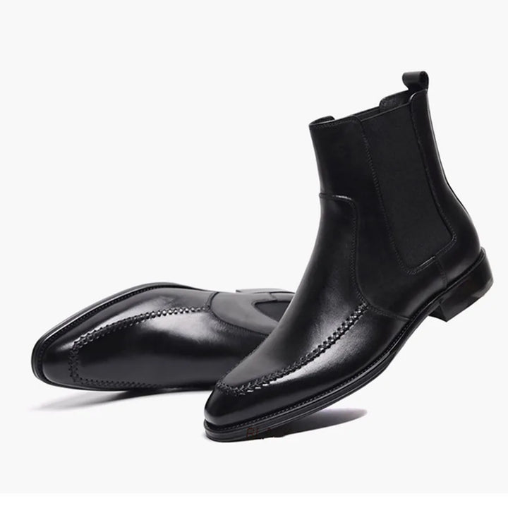 Attractive Pointed Toe Chelsea Boots