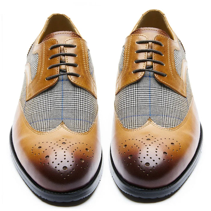 Premium Wingtip Business Shoes