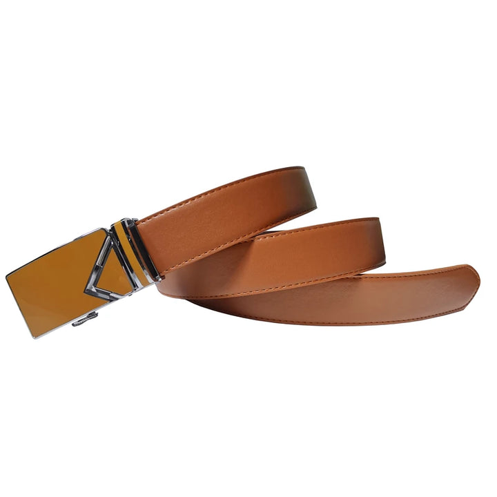 Quality Automatic Buckle Leather Strap Belt