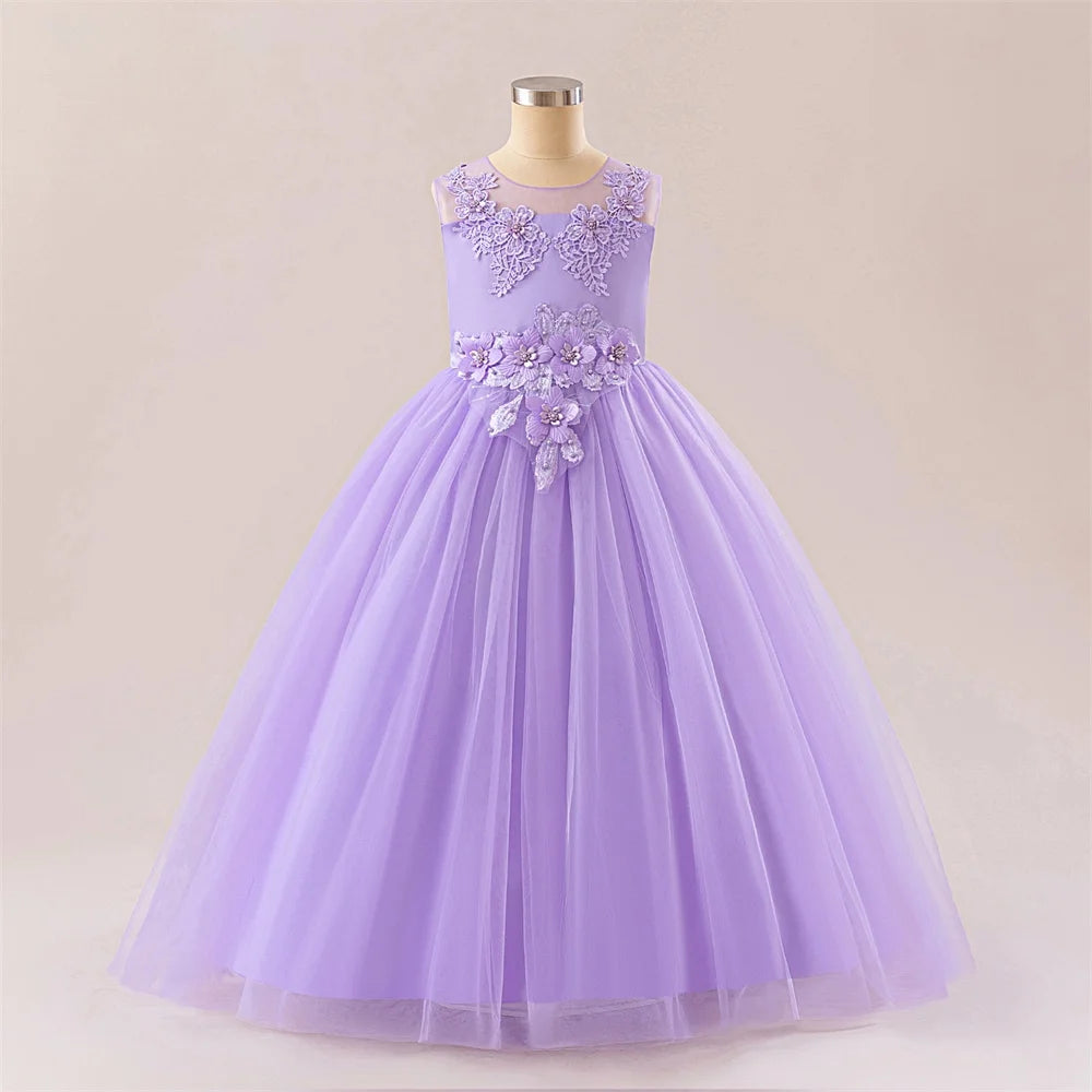 Luxury Tulle Communion Princess Party Dress