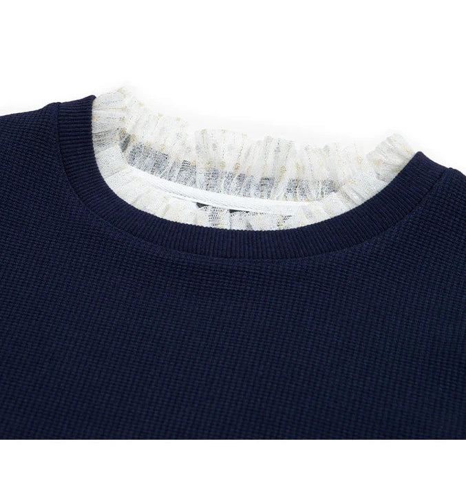 Stringy Selvedge Round Neck Sweater