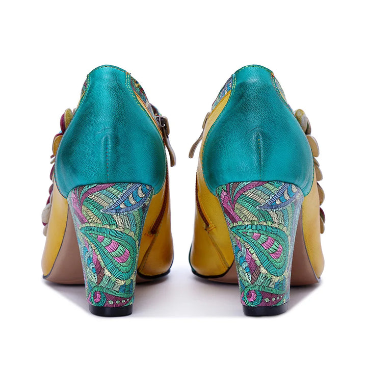 Light Luxury Printed Pumps