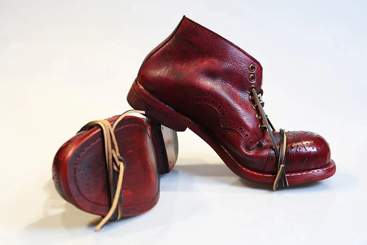 Trendy High Toe Short Tooling Boots