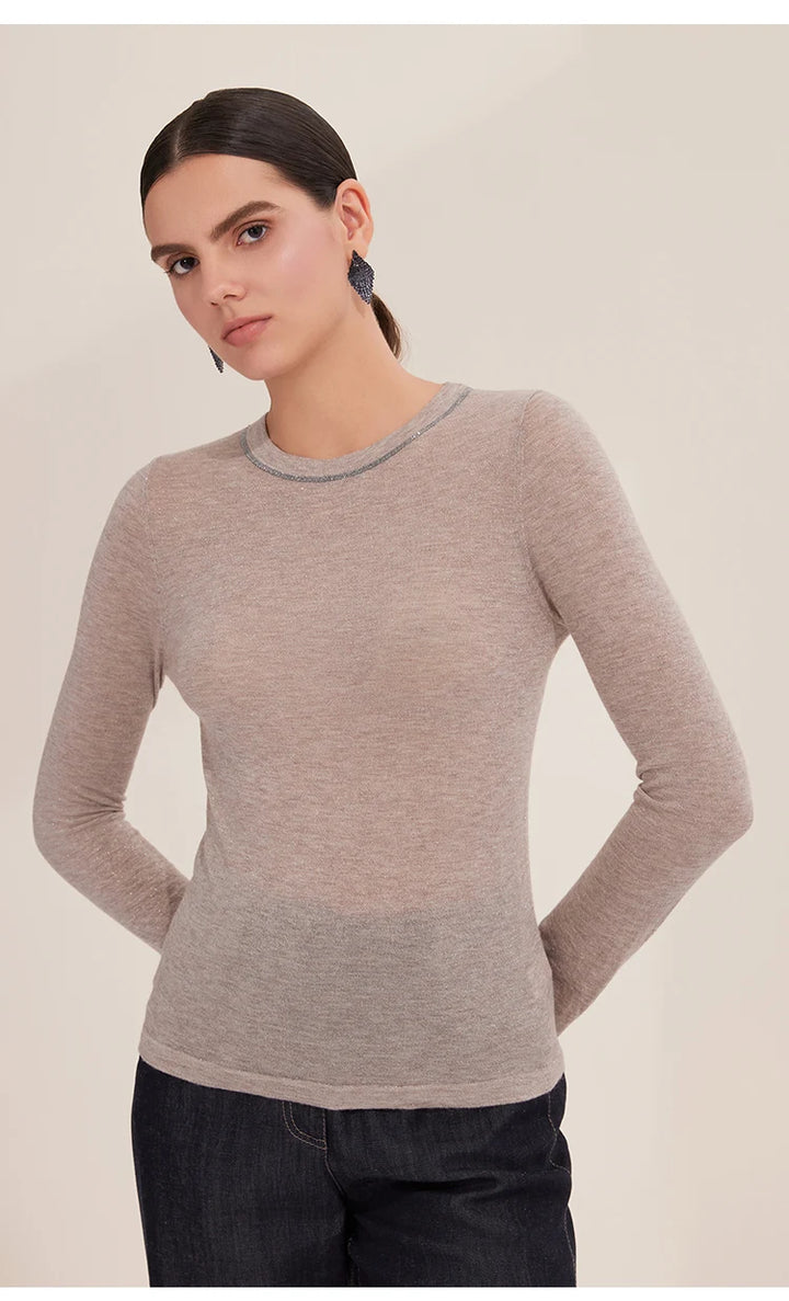 Stylish Italian Crafted Slim Fit Pullover