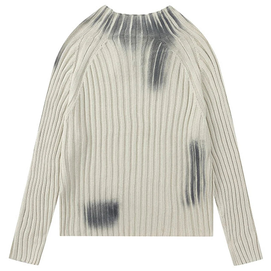Modern Tie-Dye Women's Pullover Sweater