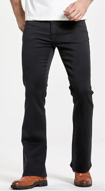 Slightly Flared Bootcut Jeans Pants