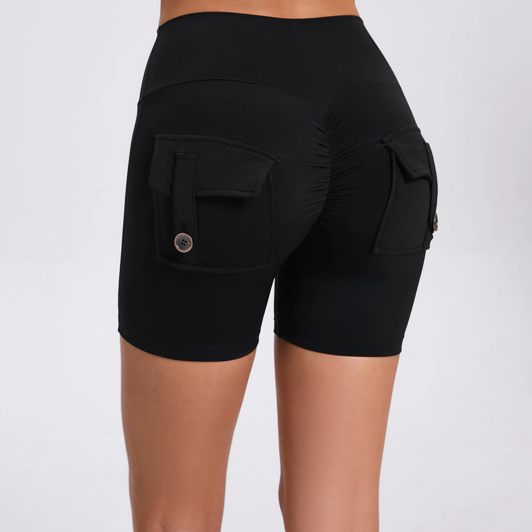 Classic Push-Up Pockets Yoga Shorts