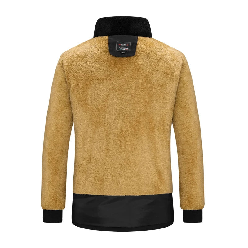 Sleek Fleece Cotton Padded Hooded