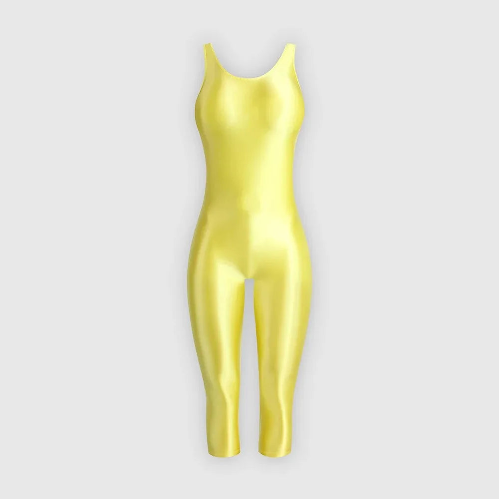 Glossy Oil Shiny Bodysuit