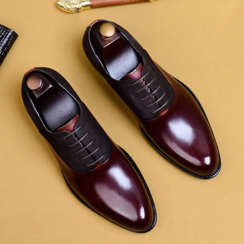Effortlessly Italian Leather Oxford Shoes