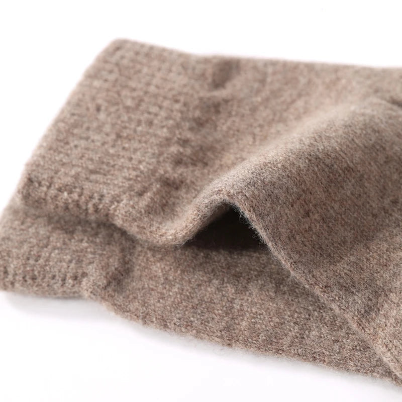 Comfortable Real Wool Knitted Gloves