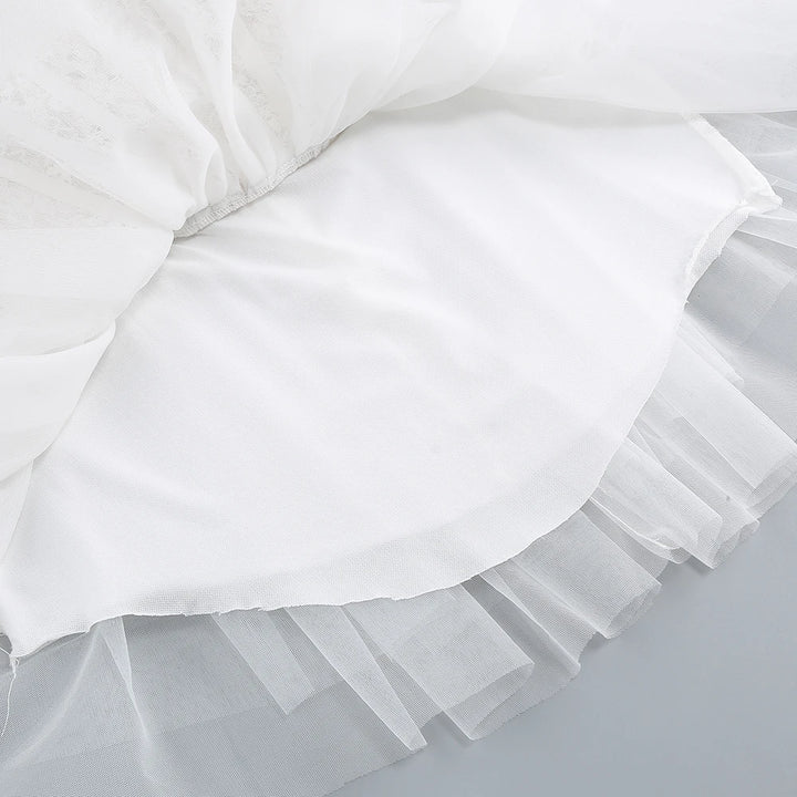 Stunning Ruffle Detail Mini Dress