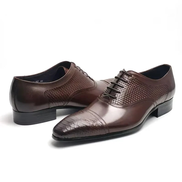 Classic Leather Men's Oxford Shoes