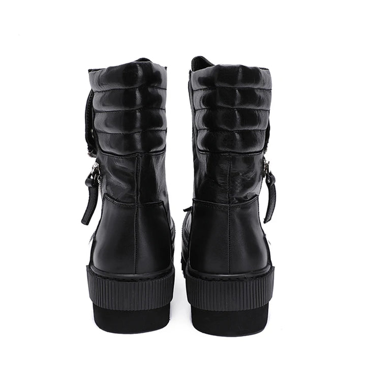 Gentle Handmade Sewing Goodyear Boots