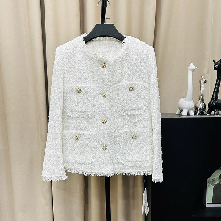 High-End Luxe Tweed Jacket