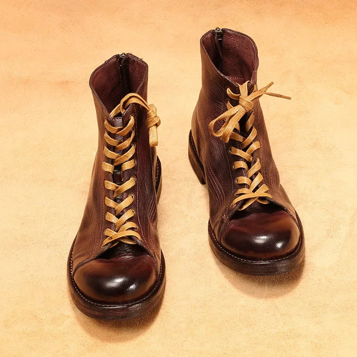 Goodyear-welted High-top Boots