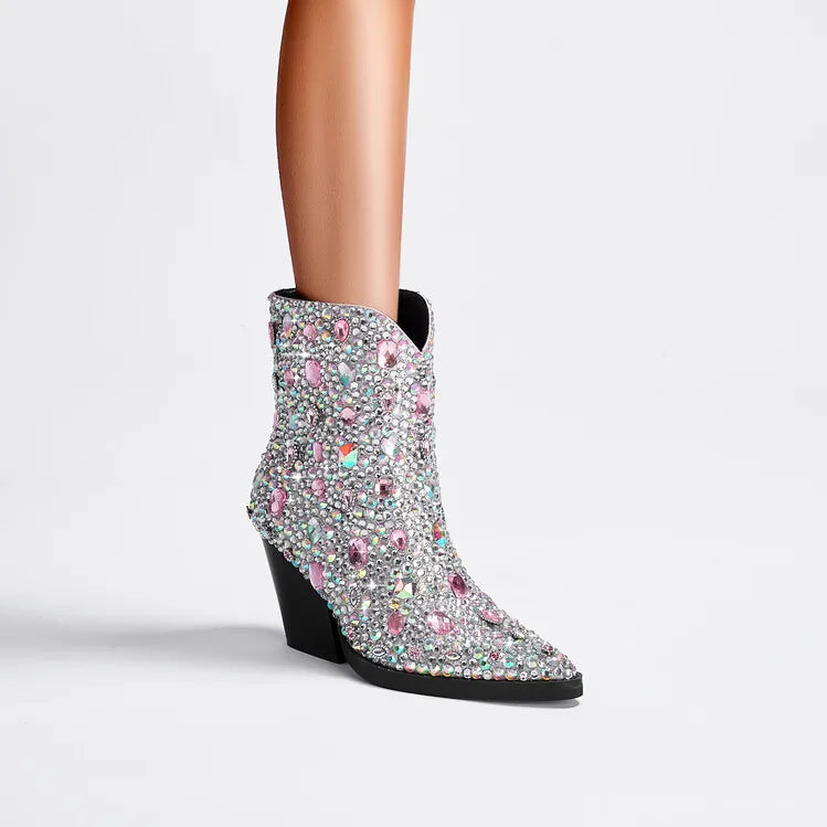 Diamond Banquet Women's Ankle Boots| All For Me Today
