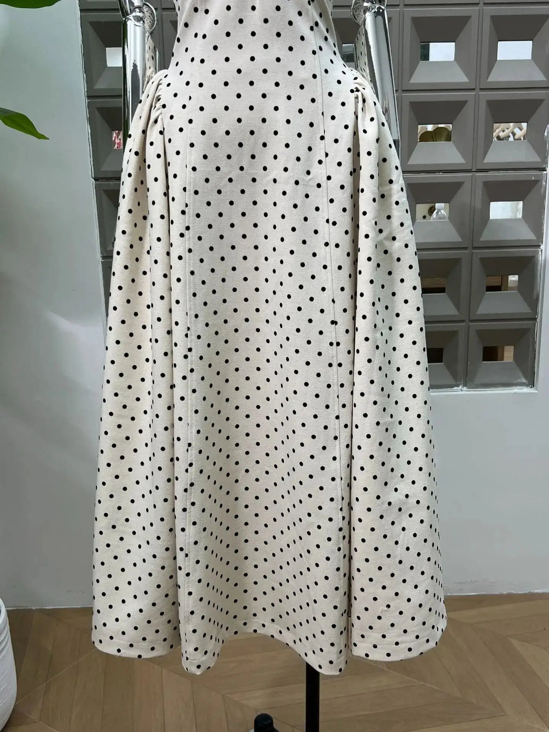Lovely Polka Dots Maxi Dress