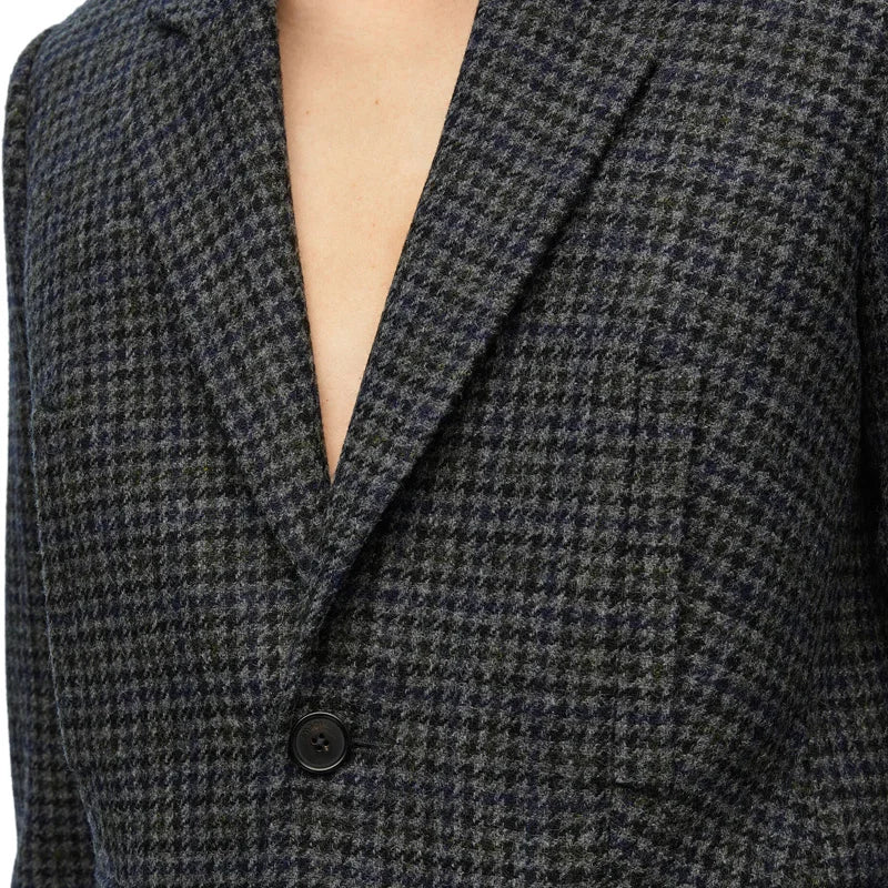 British Style Classic Small Plaid Coat