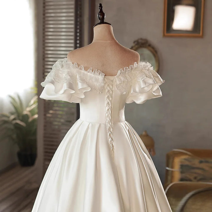 Puff Serene Rose Detail Bridal Gown