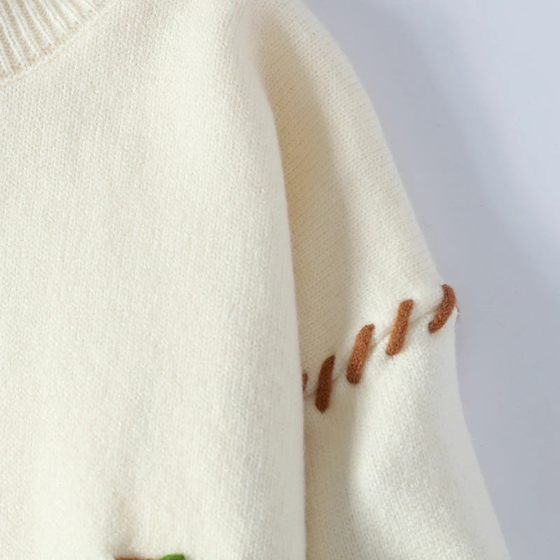 Soft Warm Wool Turtleneck Sweater