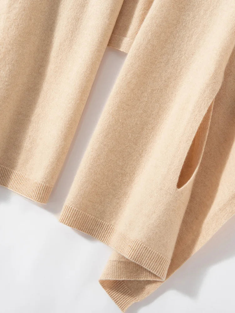 Premium Cashmere Cape Scarf