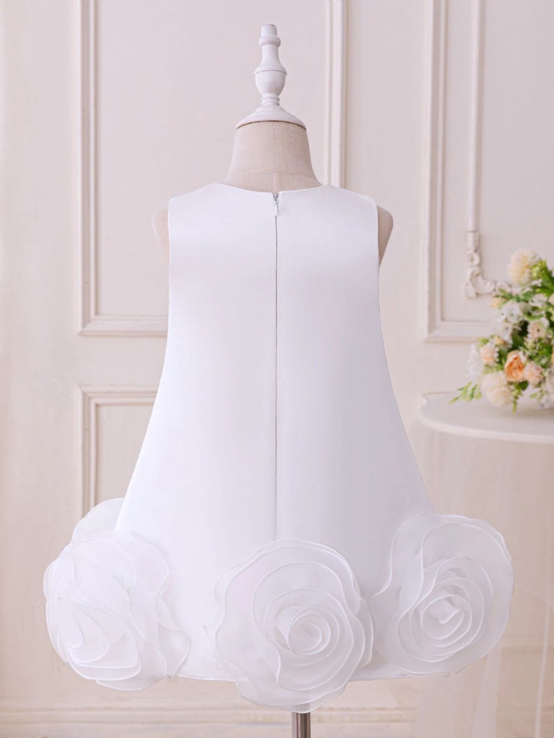 Charming Floral Little Bridesmaid Dress