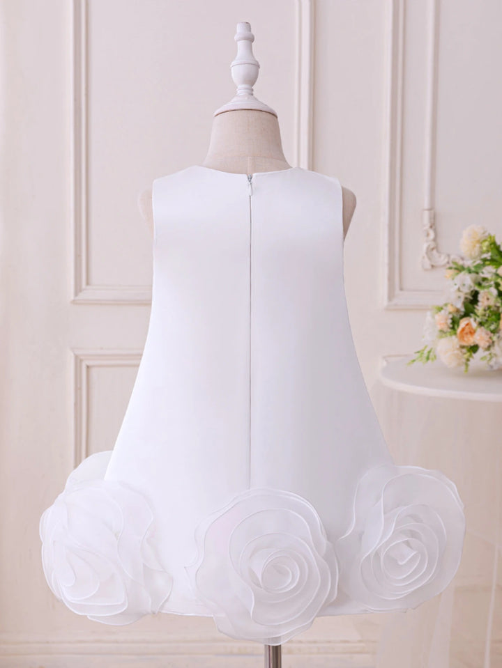 Charming Floral Little Bridesmaid Dress