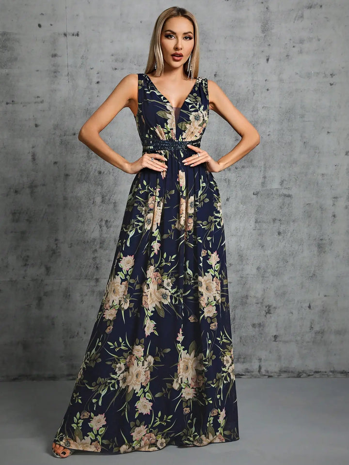 Graceful Full Swing Formal Gown