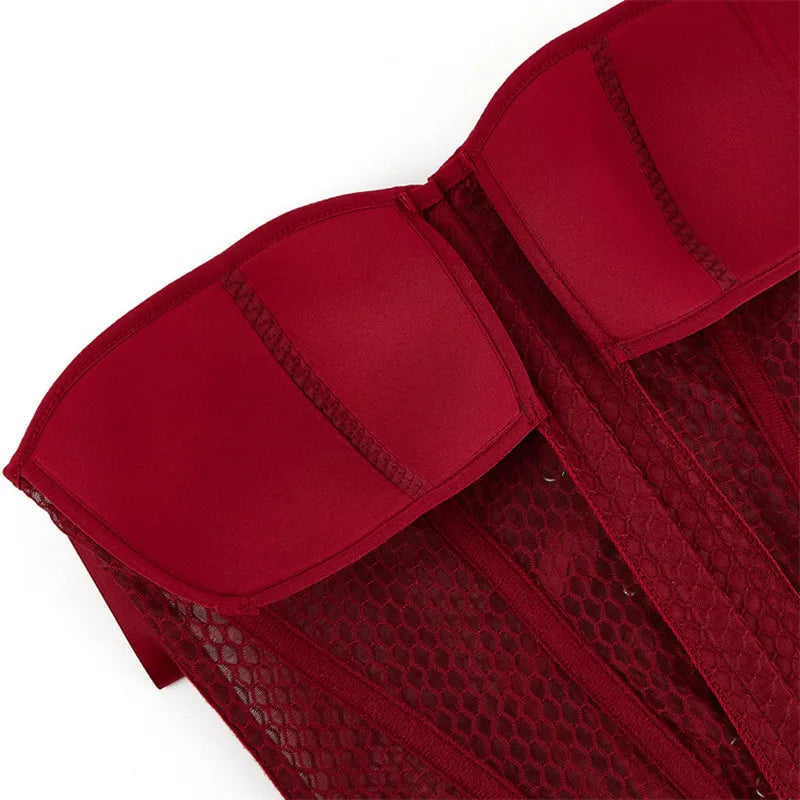 Corset en maille respirante