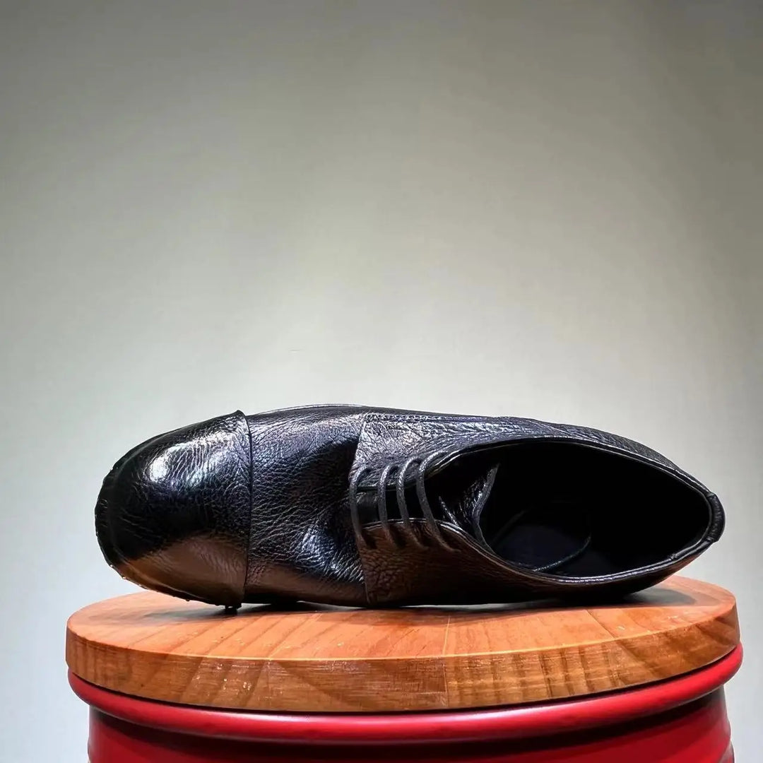 Luxury Full Grain Leather Derby Shoes