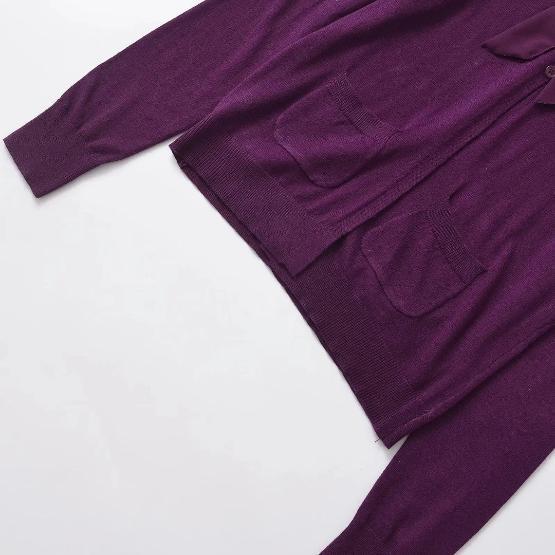 Fancy Lace-Up Casual Sweater