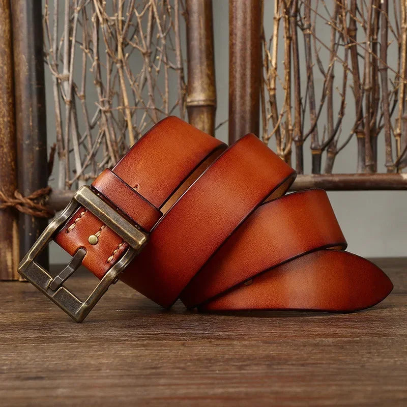 Pure Cowhide Genuine Leather Belt