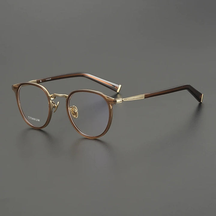 Luxury Titanium Prescription Glasses Frame