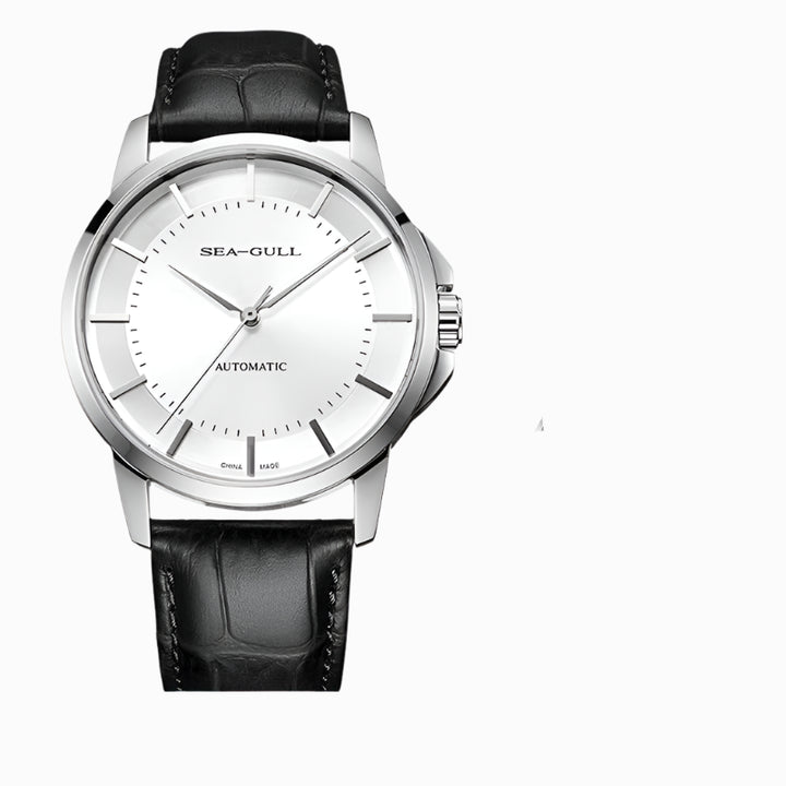 Timeless Leather Band Casual Watch