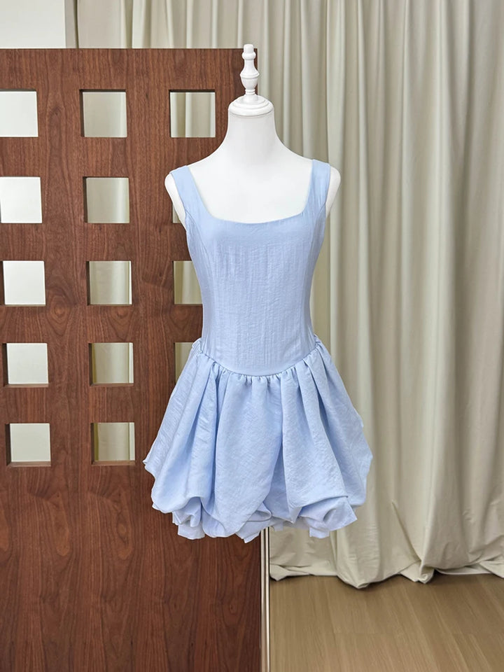 Refined Ruch Ruffle Mini Dress
