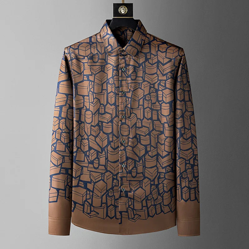 Luxury Non-Ironing Silk Shirt