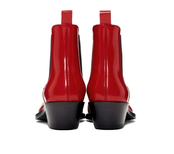 Smart Buffed Leather Chelsea Boots